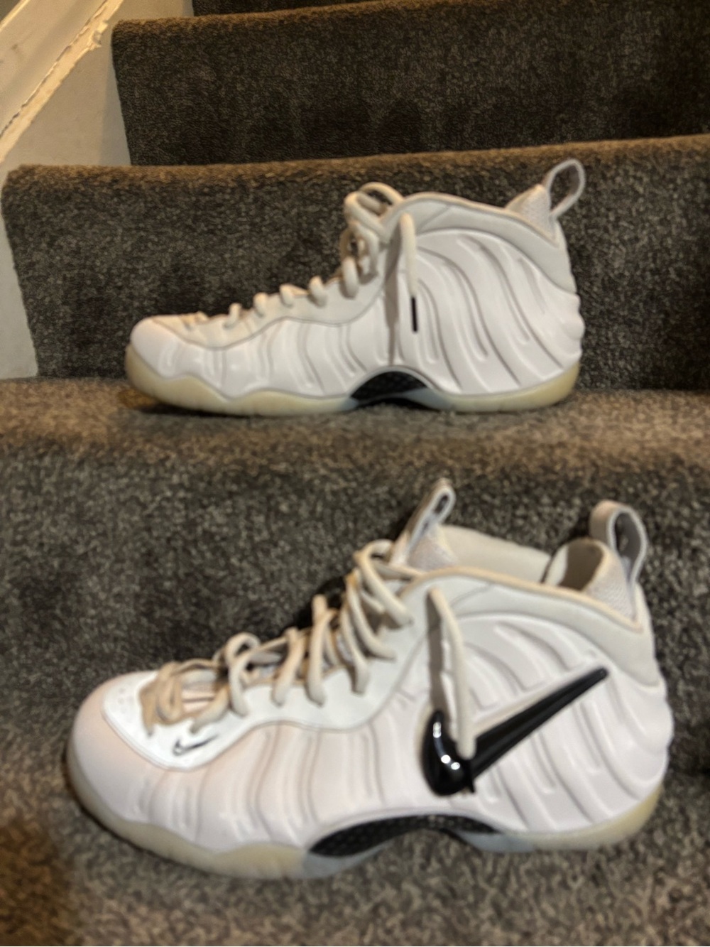 Nike Air Foamposite Pro All-Star Mens Size 13 Basketball with removable swoosh